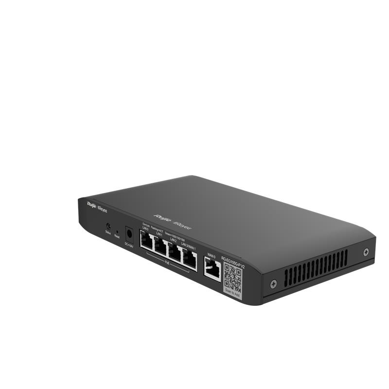 RUIJIE REYEE RG-EG105G-P-V2 5 PORT GIGABIT 2 WAN Kesintisiz internet sağlayıcı ROUTER - Görsel 3