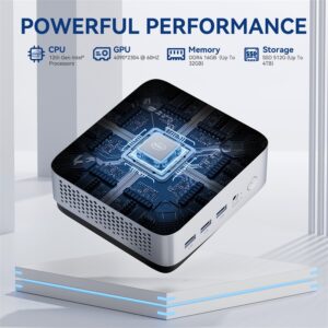 LEADERHUB LP5C I5-12450H 16GB 512SSD MINI PC GÜMÜŞ